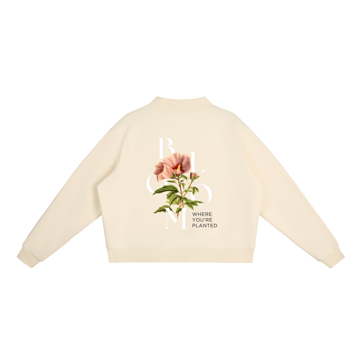 Strength Through Unity Essential Fleece Mid-Neck Crew Sweatshirt