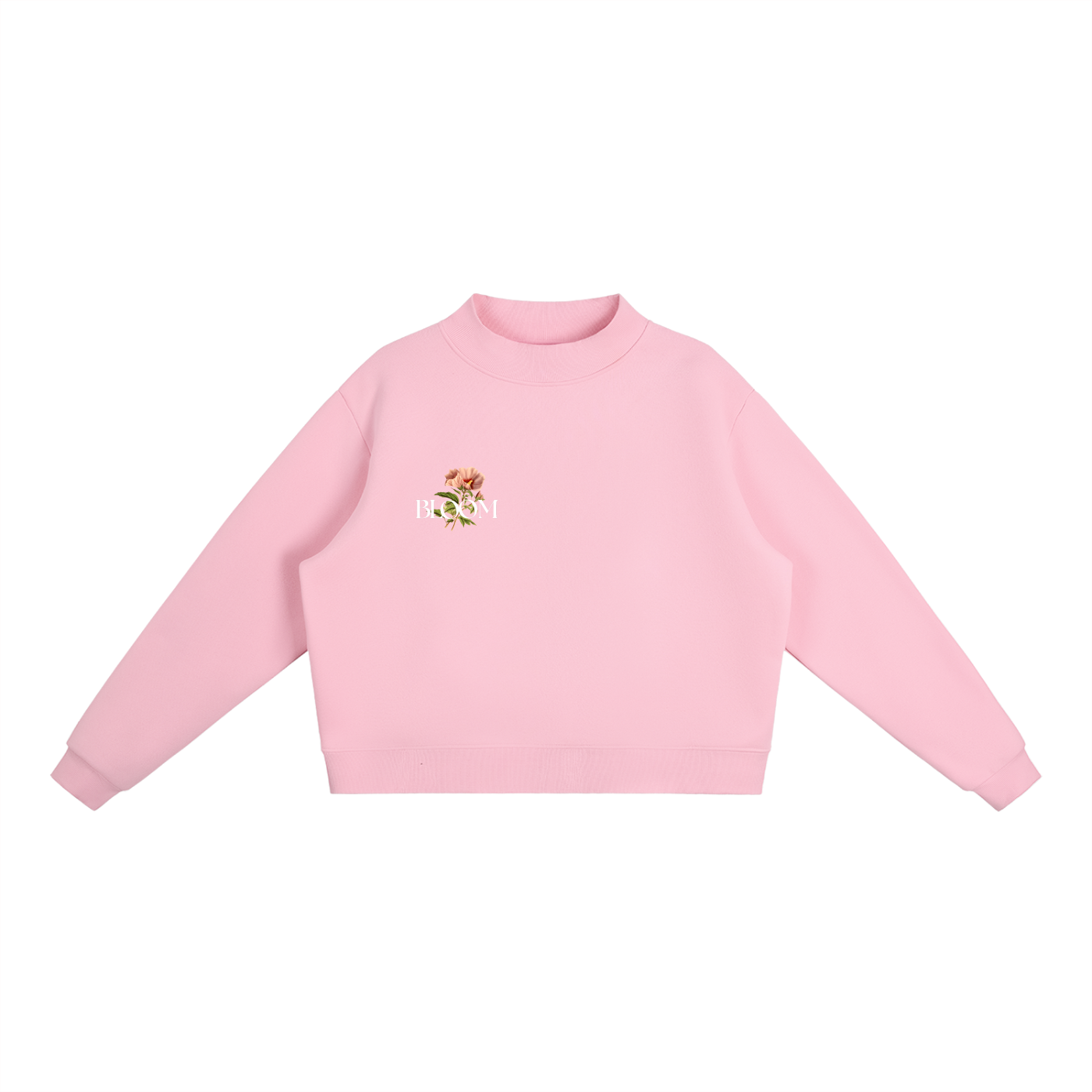 Strength Through Unity Essential Fleece Mid-Neck Crew Sweatshirt