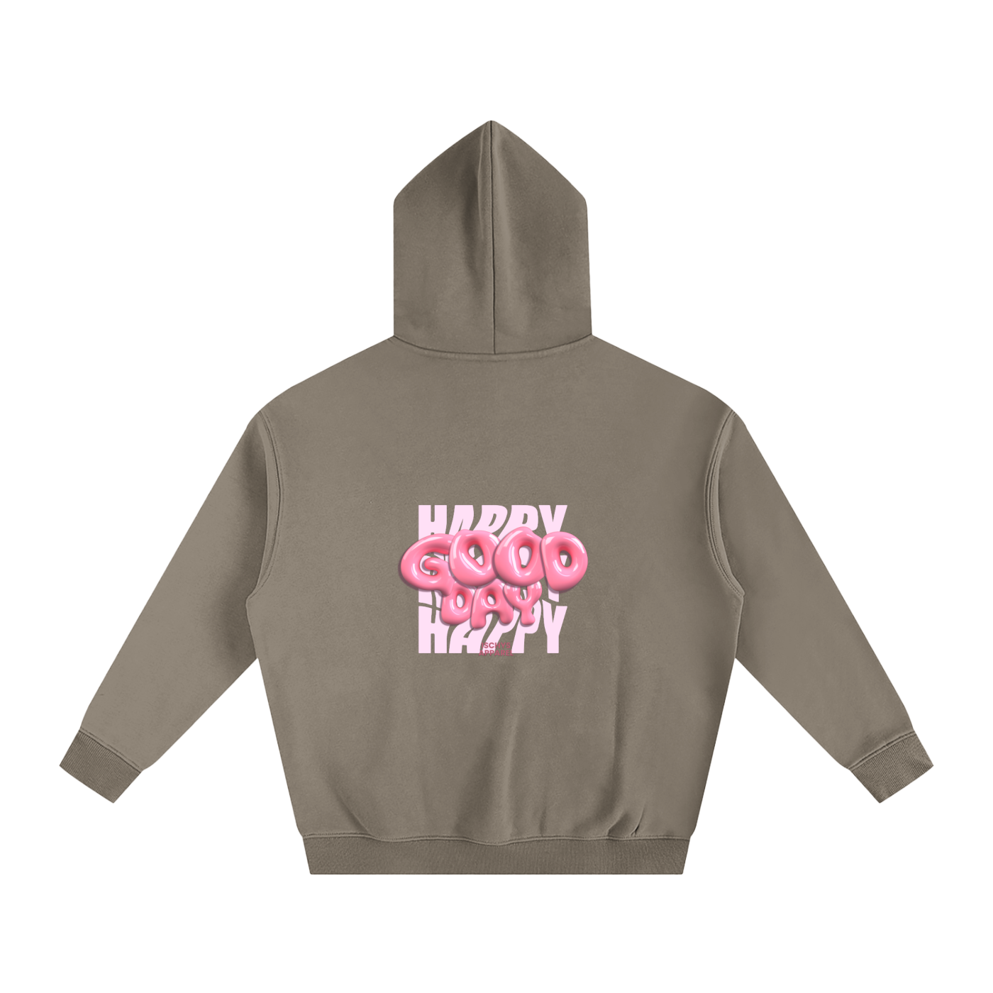 Strength Through Unity Oversize Fleeced Hoodie