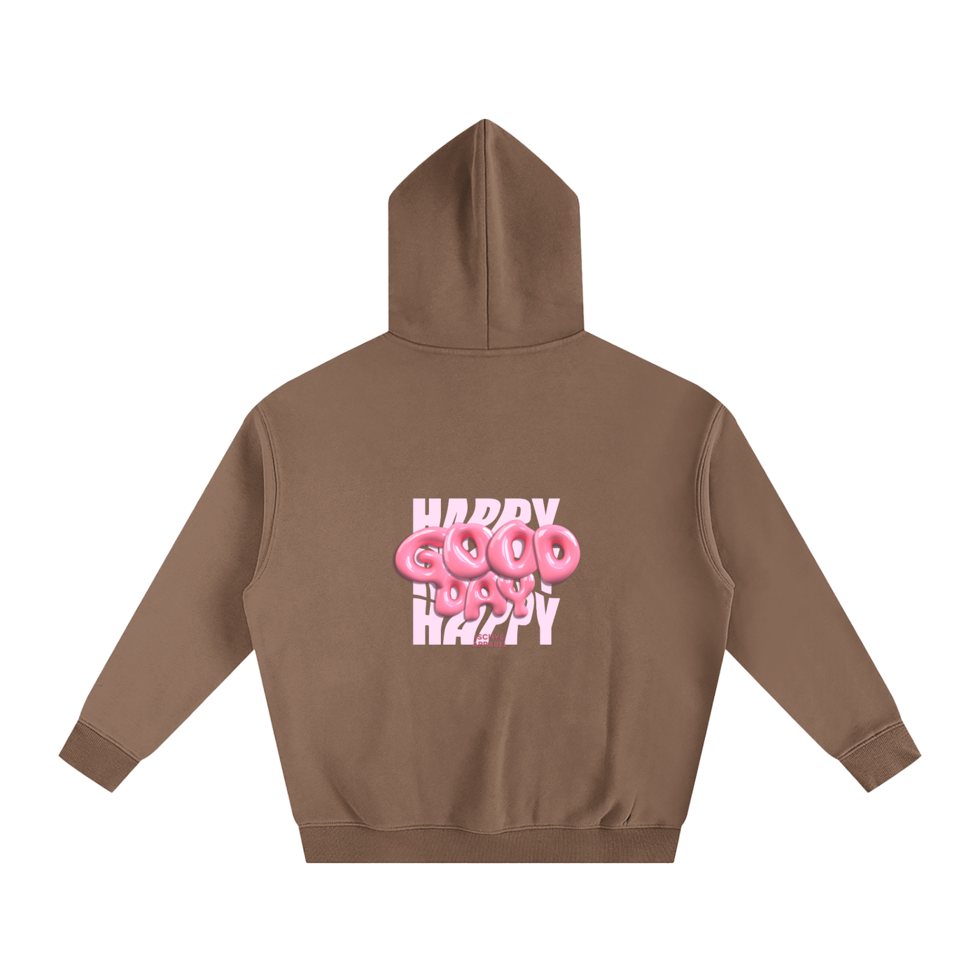 Strength Through Unity Oversize Fleeced Hoodie