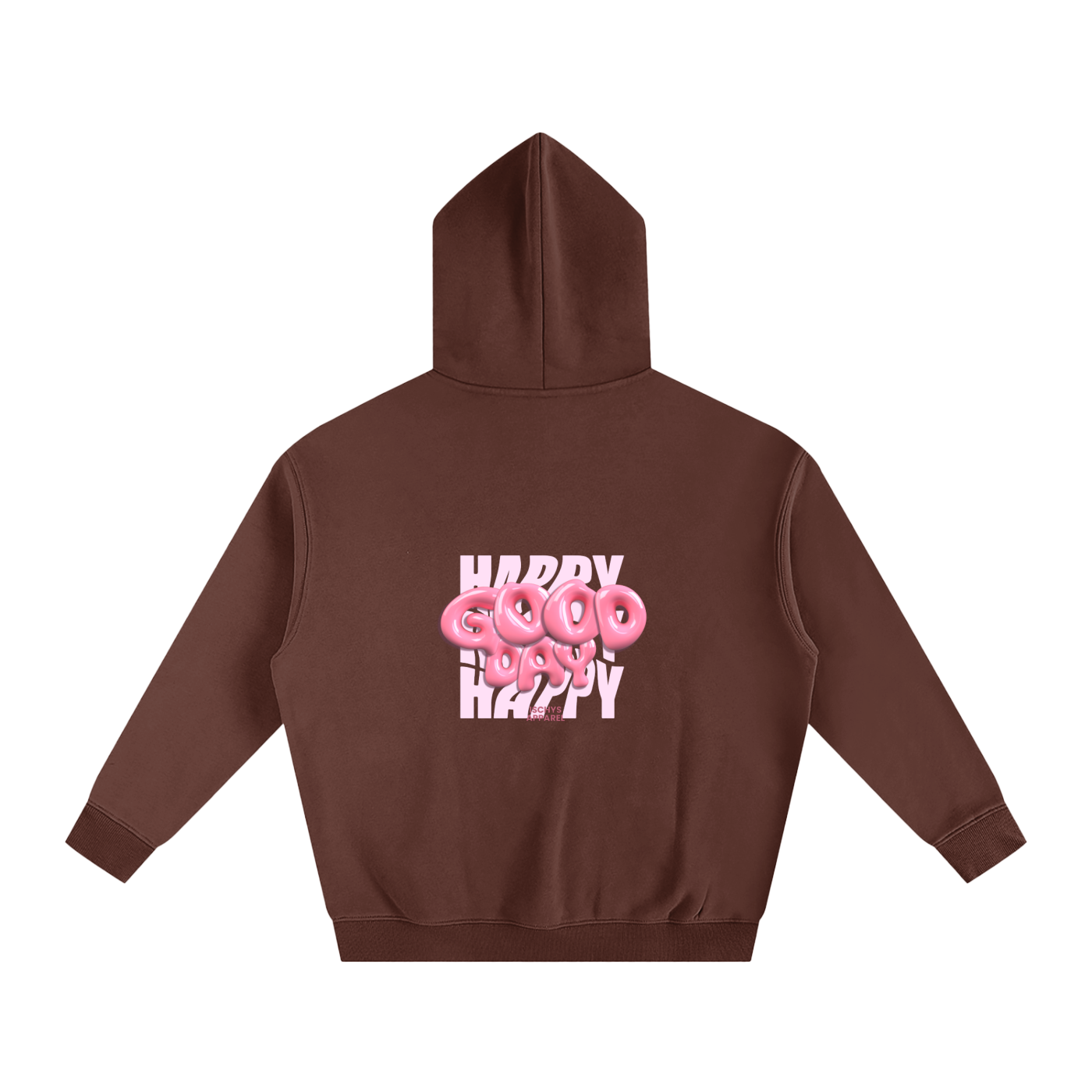Strength Through Unity Oversize Fleeced Hoodie